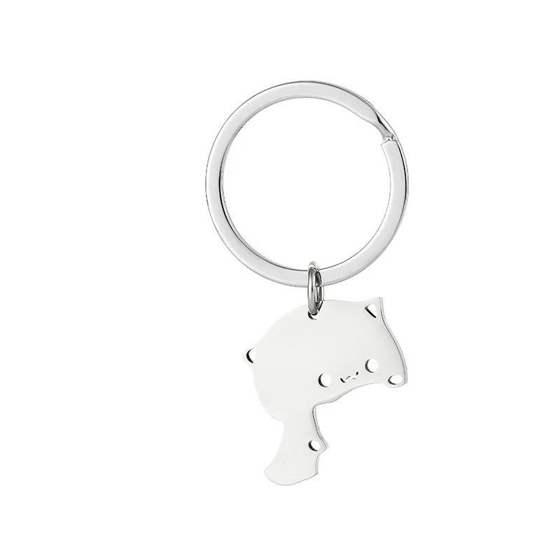 Cute Cat Keychain