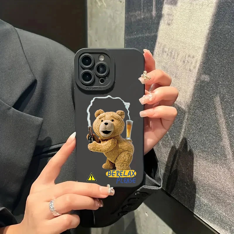 Teddy Bear Cartoon Phone Case