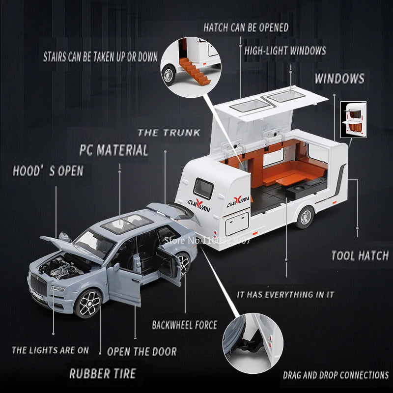 Rolls Royce Cullinan RV Car Model