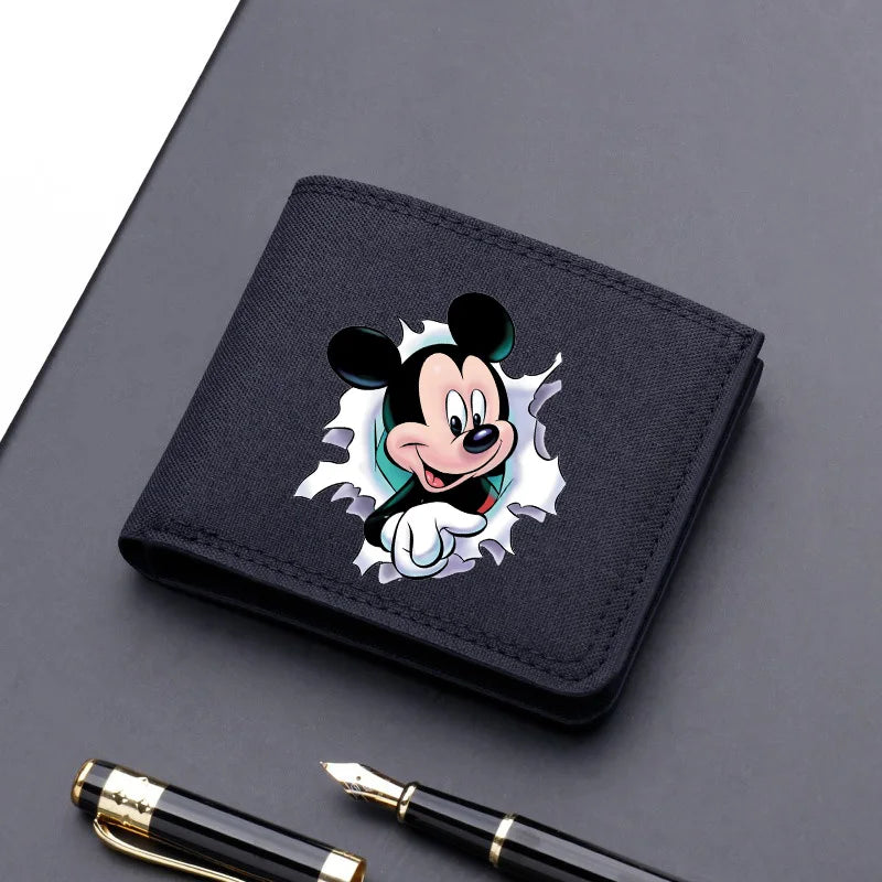 Cartoon-Themed Compact Wallet