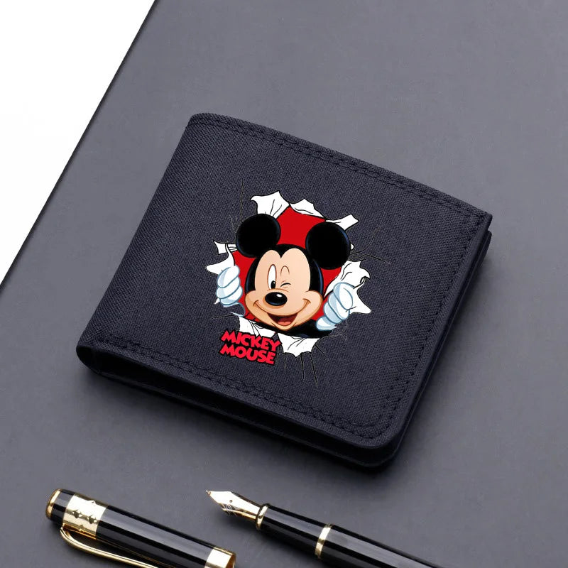 Cartoon-Themed Compact Wallet