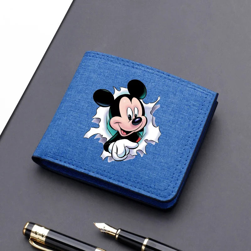 Cartoon-Themed Compact Wallet