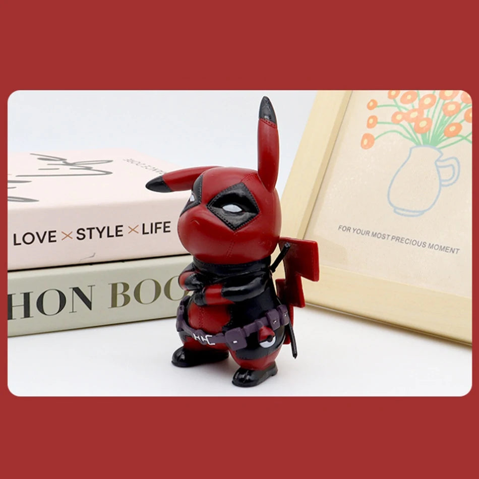 Deadpool Pikachu Figurine