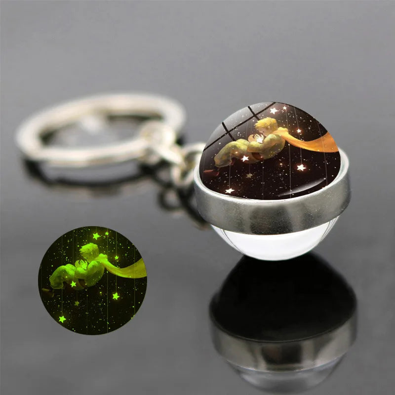 Galaxy Orb Keychain