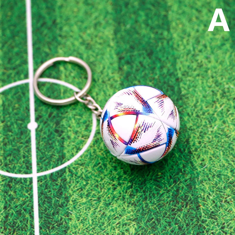 Mini Soccer Ball Keychain