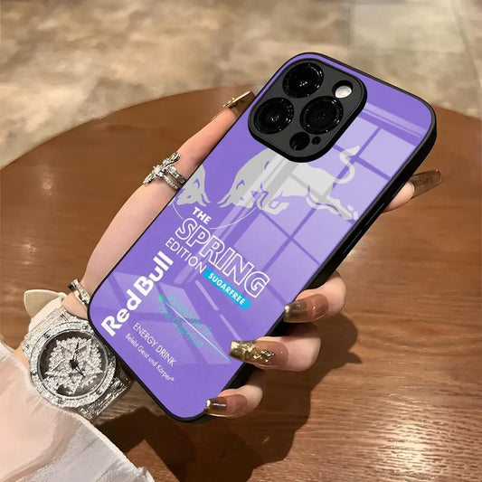 Red Bull Themed iPhone Cases 🐂💥 – Summer & Spring Editions!