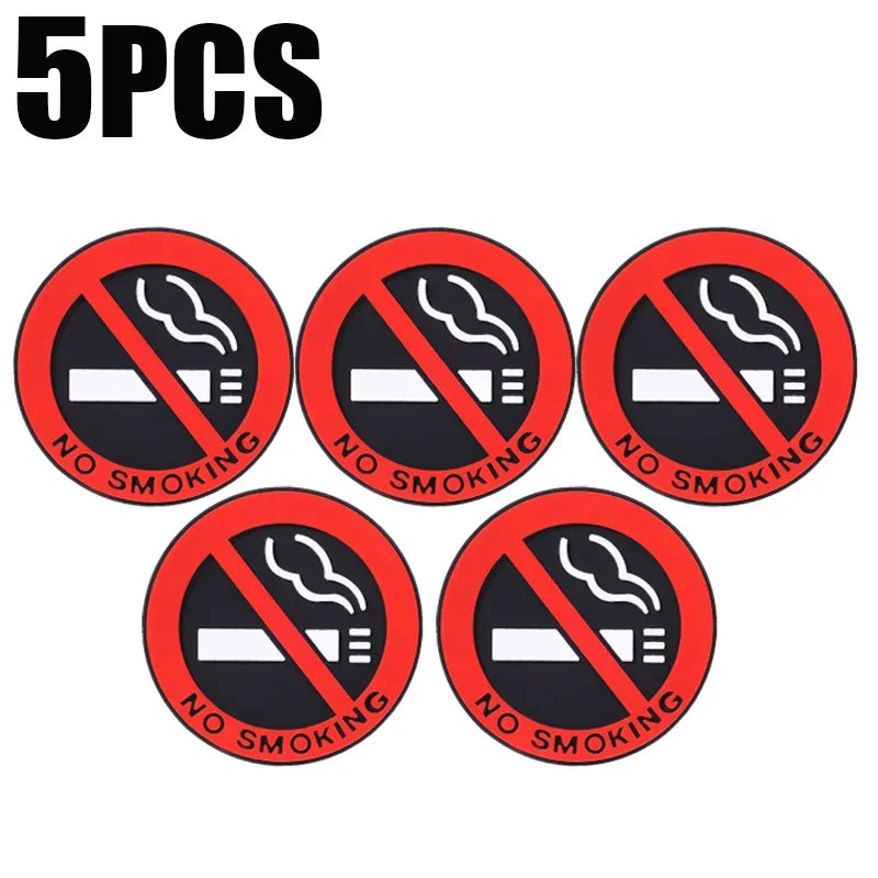 No Smoking Sign Stickers – Pack of 10