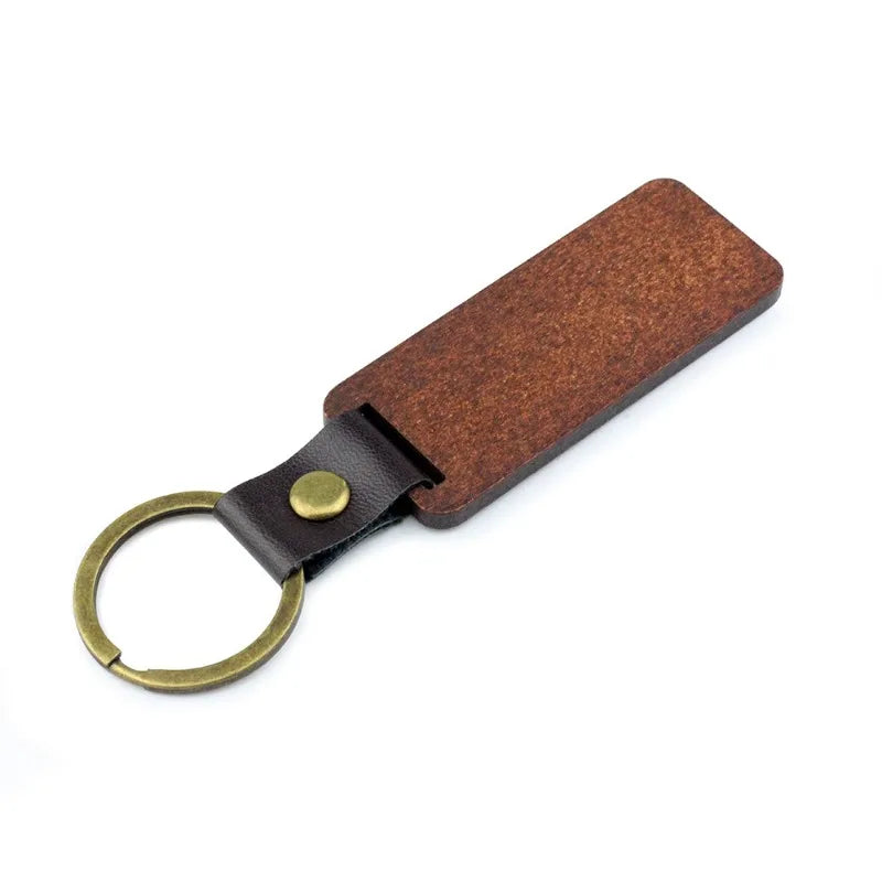 Personalized Wooden Keychain