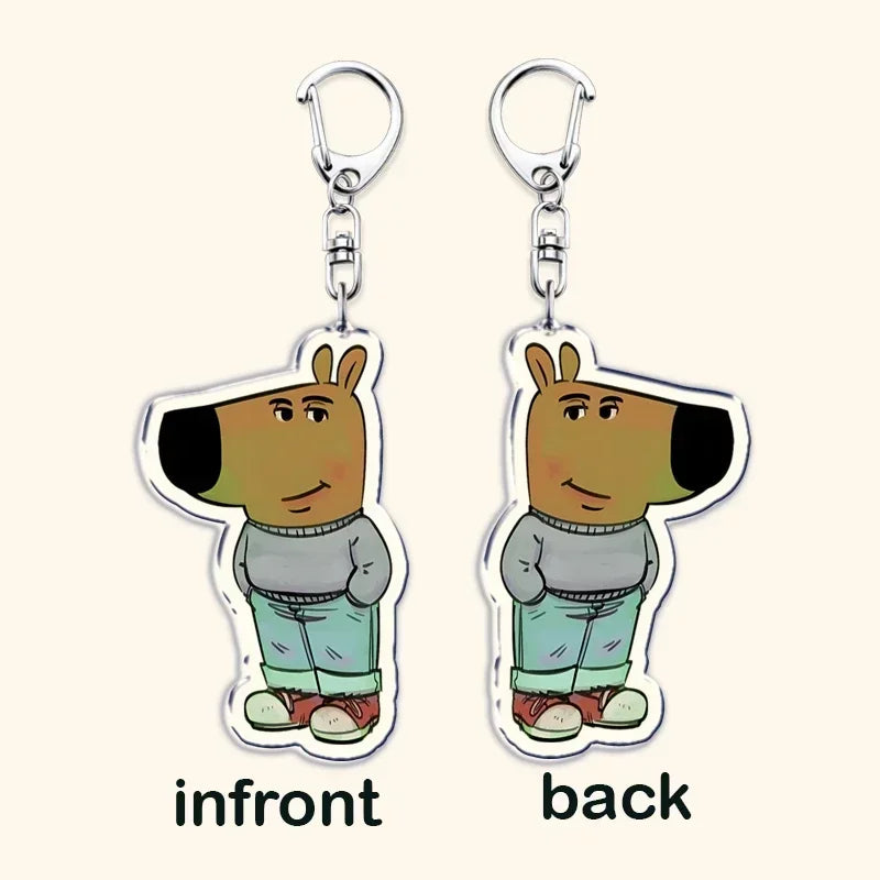 Dog Meme Keychains