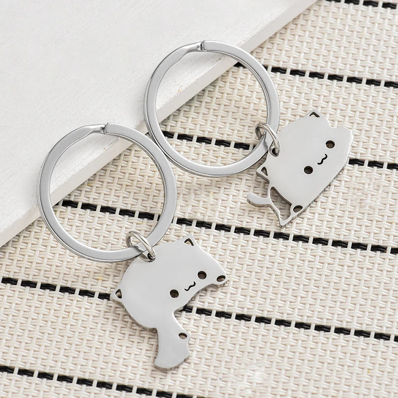 Cute Cat Keychain