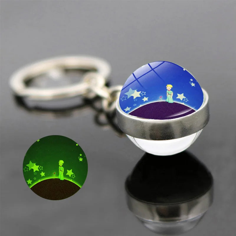 Galaxy Orb Keychain