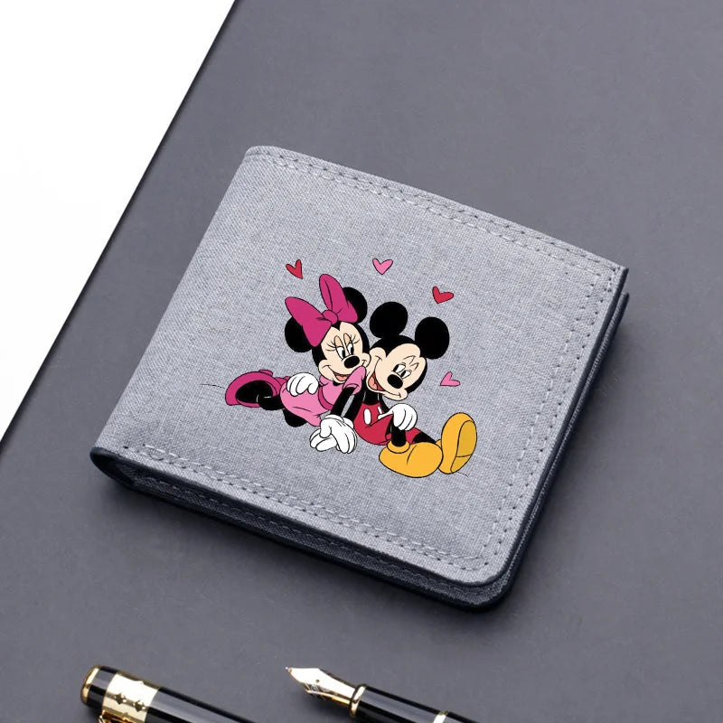 Cartoon-Themed Compact Wallet