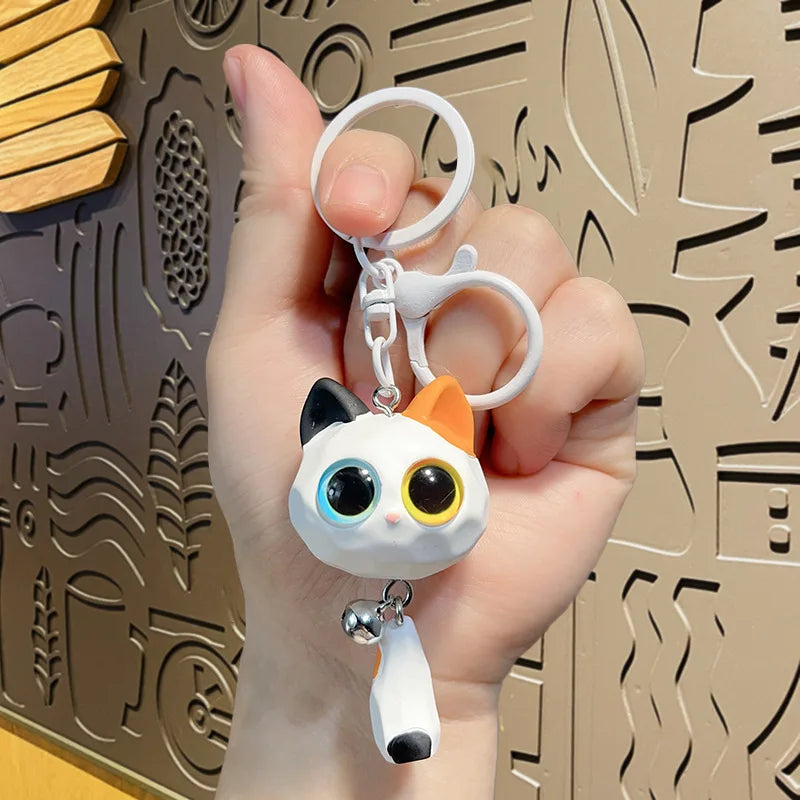 Cat Head Keychains