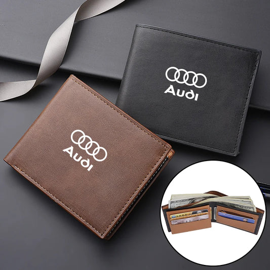 Men's Wallet With Audi Logo