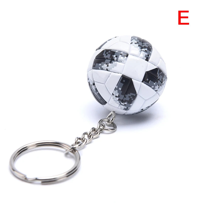 Mini Soccer Ball Keychain