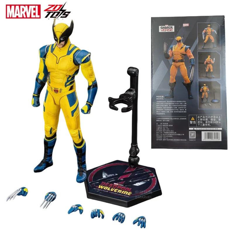 Marvel Collectible Action Figures – Wolverine & Deadpool