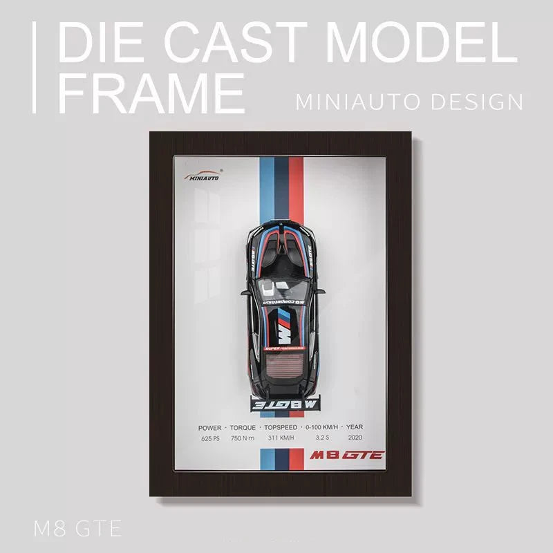 Luxury Sports Car Wall Art – 3D Model Display