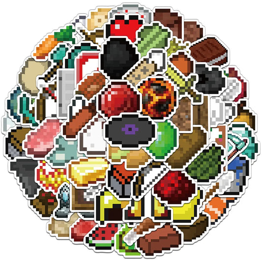 🎮✨ PixelCraft Sticker Pack 🧩🪄
