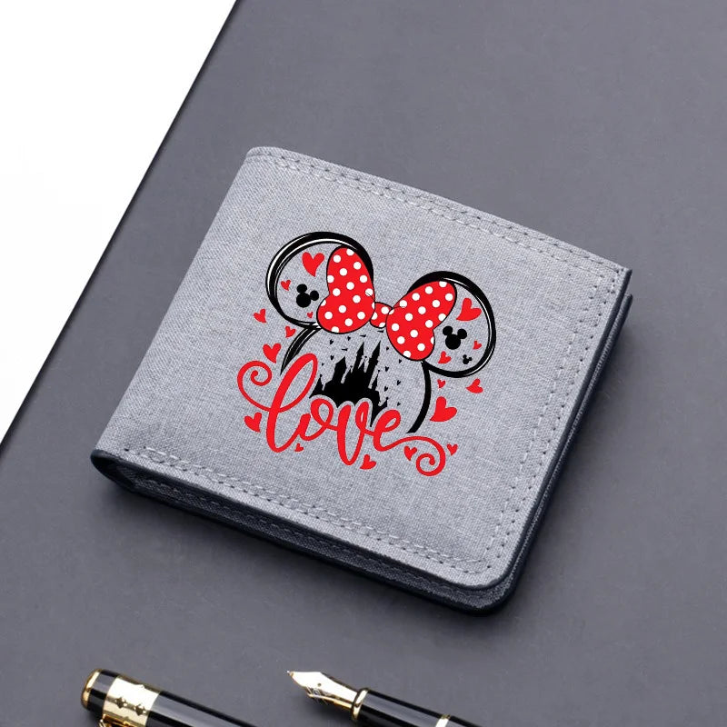 Cartoon-Themed Compact Wallet