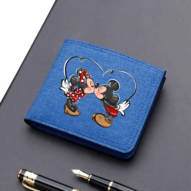 Cartoon-Themed Compact Wallet