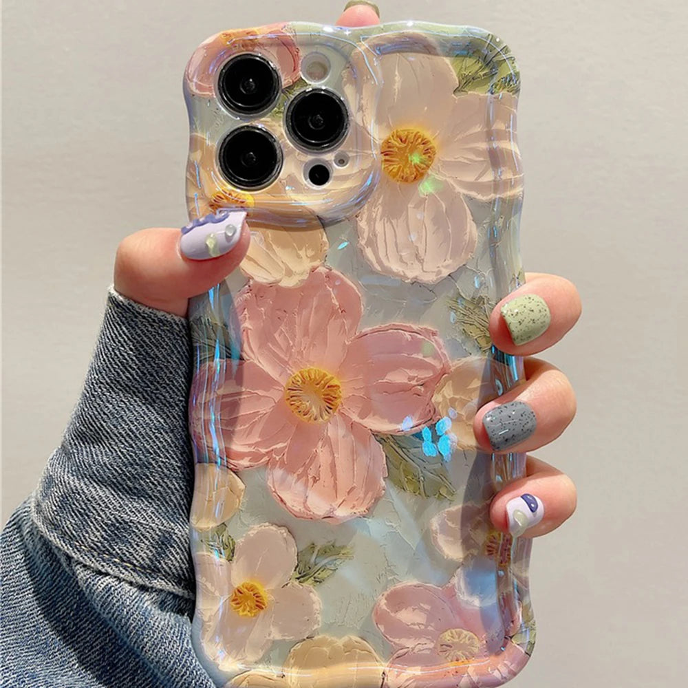 Floral Oil Painting Phone Case