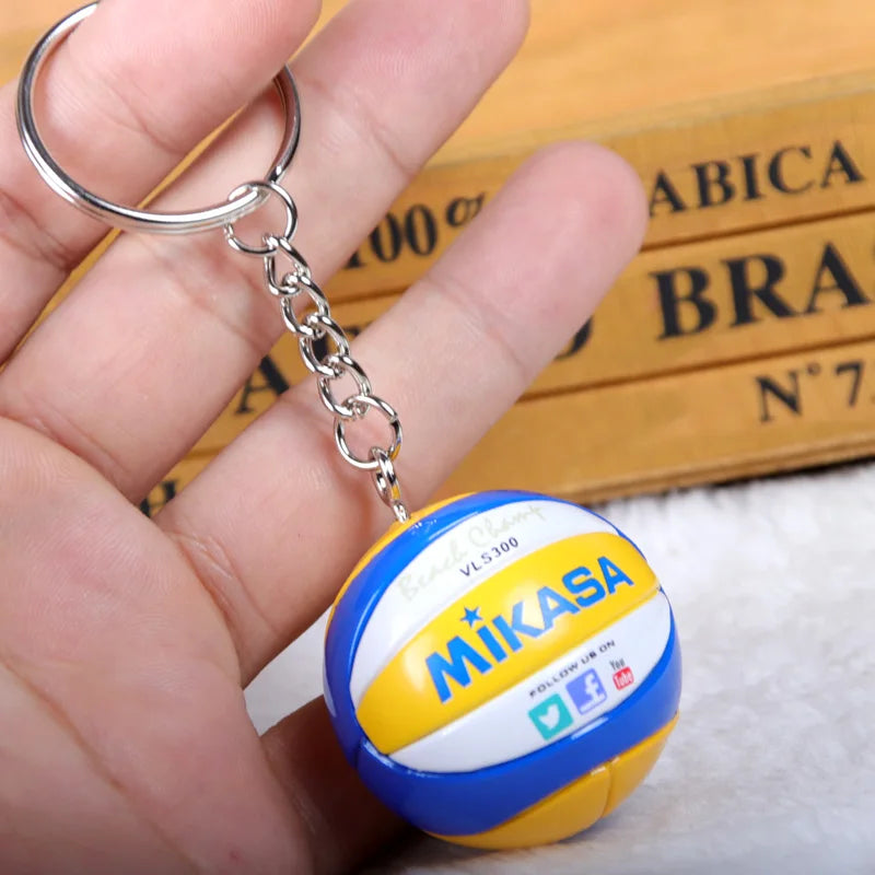 Mini Volleyball Keychain