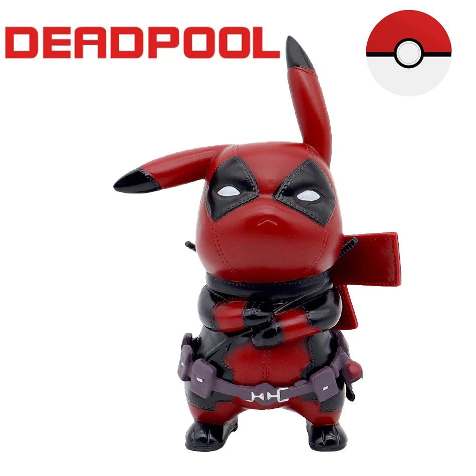 Deadpool Pikachu Figurine