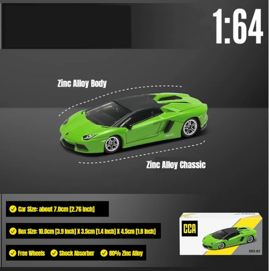 🚗 CCA 1:64 Matchbox-Style Diecast Car Collection – Mini Supercars for Kids & Collectors 🏎️🔥